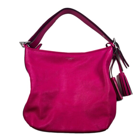 COACH SHW Shoulder Bag G1293-19889 Calfskin Leather Pink - Picture 9 of 14